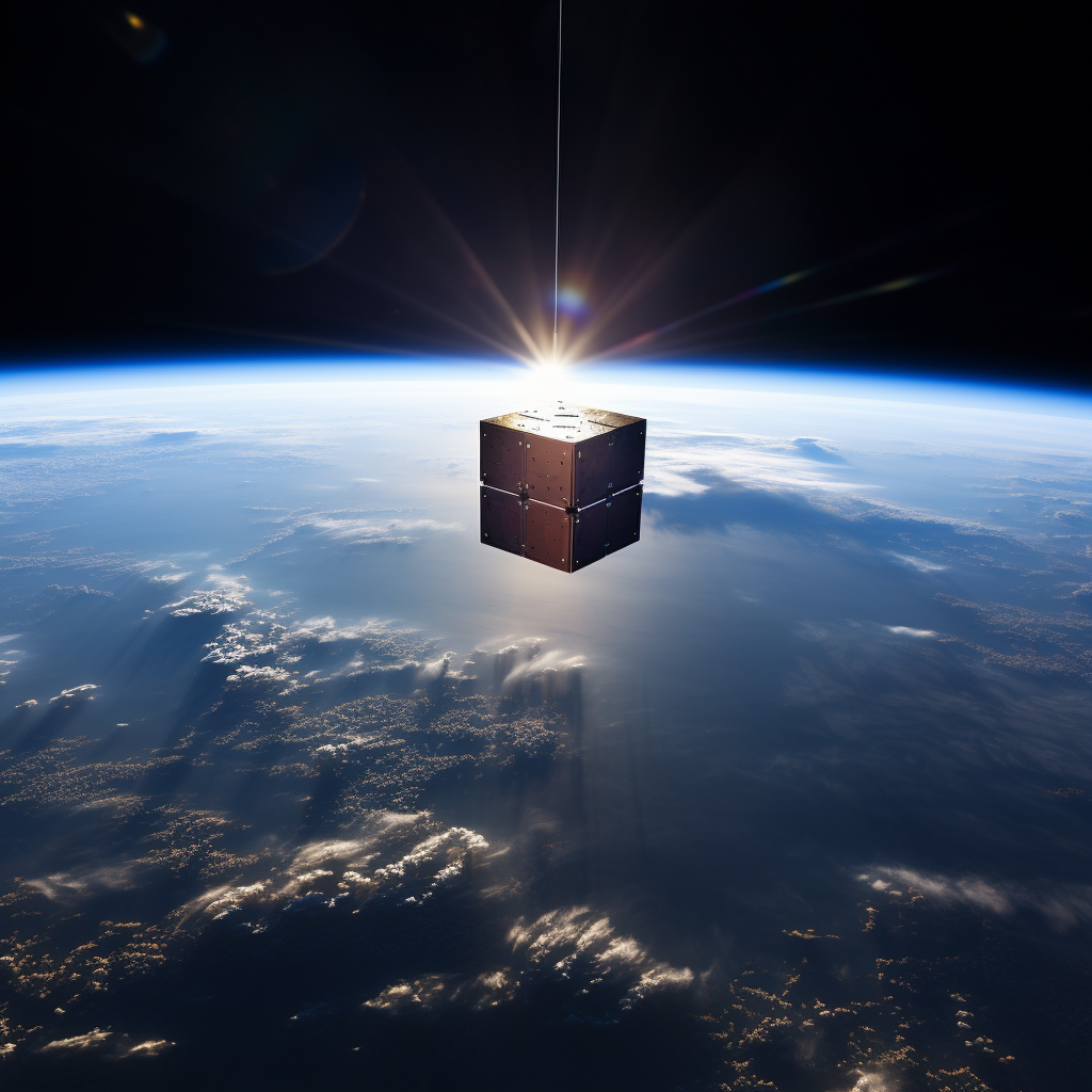 CubeSat Render